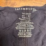 Free People Intimately  Black Textured Cropped Tank Top Womens XS S Photo 1