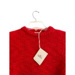 Faherty Apres Ski Intarsia Wool Sweater Women Size XS Colorblock Blue Red NWT Photo 4