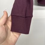 Victoria's Secret Victoria’s Secret PINK Maroon Cropped Hoodie Size XS Long Sleeve Pullover Photo 2