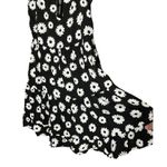 Hot Topic Black And White Daisy Print Tiered Dress Size S NWT Photo 3
