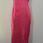 Sage The Label  Crown Jewel Rhinestone Slit Maxi Dress Barbie Pink NWT‎ Size S Photo 0