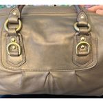 Coach GUC  F15447 Ashley Satchel in Olive/Bronze Leather Photo 7