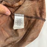 Dress Barn Brown Embellished top Sz L 3/4 Sleeve Boho Whimsigoth Fairycore Y2K Photo 5