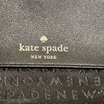 Kate Spade  Darla Montford Park Black Leather Bow Key Ring Wallet Photo 3