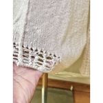 Lucky Brand Delicate Knit Chunky Textured Pullover Ivory White Boho Sweater Sz S Photo 5