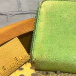 Kate Spade Kelly Green Ostrich Leather wallet Photo 4
