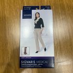 Sigvaris Medical Soft Opaque Compression Stockings in Black Photo 2