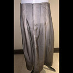 Coldwater Creek  Printed Tuck Skirt‎ Women's Size XS Misses 4 Brown Lined USA NWT Photo 3
