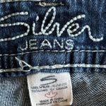 Silver Jeans ‎ Suki Surplus Capri Womens 26 Blue Denim Embroidered Pockets Casual Photo 4