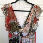 Agua Bendita  Emilia Maxi Ruffle Swim Coverup Dress Size S Photo 2