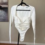 House Of CB  'Danica' White‎ Cutout Bodysuit NWOT size S Photo 12