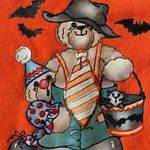 Vintage 90s Halloween Crewneck Sweatshirt Size XL Photo 1