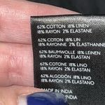 Free People  James Black Linen Crop Tank Top Adjustable Straps Open Back‎ Size XS Photo 7