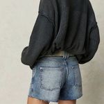 We The Free Free People  Ivy Mid Rise Denim Shorts in San Andreas size 24 Photo 2