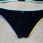 Victoria's Secret Victoria’s Secret Black Bikini Flirt Bandeau Strapless Set 2PC Swimsuit Photo 7