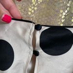 Victoria's Secret Victoria’s Secret Silky Ivory Black Polka Dot Camisole, L Photo 3