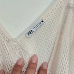 ZARA  Crochet Cream Lace Dress Photo 6