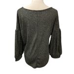 Adrienne Vittadini  Women's Knitted Long Sleeve Eyelet Pullover Blouse Sz XL NWT Photo 4