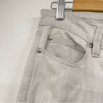 Eileen Fisher Light Grey Mid Rose Straight Leg Womens Jeans 6 Organic Cotton Photo 7