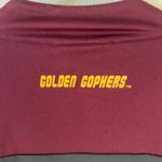 🛍️Minnesota Gophers Maroon and Grey 1/4 Zip Size Large Red Photo 4