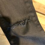 Topshop Moto Leigh Black Skinny Jeans With Ripped Knees 24x30 Photo 5