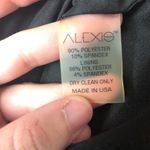 Alexis  Black Trumpet Sleeve Strapless Amelie Midi Dress XS Photo 4