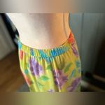 Leslie Fay Vintage  2 Piece Key Lime & Floral Skirt & Top Medium Photo 5