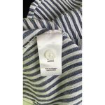 Beach Lunch Lounge Blue & White Striped Shirt Blouse S/P Photo 10