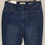 New Warp + Weft High Rise Skinny Jeans Indigo Stretch Denim Size 12 / Size 31 Blue Photo 7