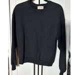 Vimmia CRK x  Revolve Stevie Sweatshirt Ribbed Crewneck Pullover Black Women‎ XS Photo 6