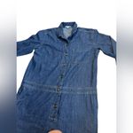 James Perse  Denim long sleeve boiler‎ suit size 3/large Photo 2