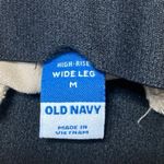 Old Navy Women's Beige Tan High Waisted Wide Leg Palazzo Trousers Pants Size M Photo 3