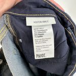 Paige Dark Wash Distressed Hoxton Ankle Jeans Photo 7