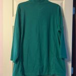 Lands' End Land’s End Green Fleece Pullover Tunic 2X Photo 3