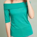 Anthropologie NWT  Patchett Off The Shoulder Top Photo 3