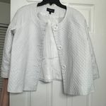 Elementz Blazer potatoes dots in style The sleeves are cropped a size Large. Photo 0