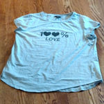 Vera Wang Simply Vera  “100% Love” Night Shirt SIZE XXL Photo 0