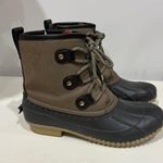 Tommy Hilfiger Women’s Reanna Lace-up/ Side Zip Duck Boots Photo 3