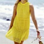 Lilly Pulitzer Indira Eyelet Swing Mini Dress in Lilly’s Lemon Yellow XS Photo 1
