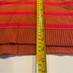 Merokeety  Women’s Cropped Sweater Size Medium Rust Pink Bat Wing Crewneck Photo 4