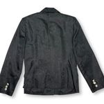 Vertigo Paris EUC Black Jacquard Blazer with Gold Buttons Formal Jacket Womens L Photo 1