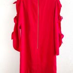 Alex Marie Dress Crimson Red Nina Tie Sleeve Detail Midnight Mystery Sz 2 NWT Photo 9