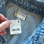 Free People NWT  Marci Denim Shortalls Photo 6