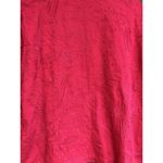 Chico's Womens Pink Embroidered Long Sleeve Collared Jacket Size L Photo 1