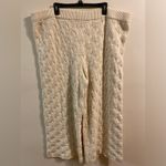 Rachel Comey Ivory White x Target Cable Knit Sweater Pants Size 3X Palazzo Photo 1