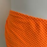 Women's Maternity Three Piece Bikini Coverup Textured Swimsuit M Medium NWOT Orange Photo 5