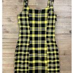 H&M  Divided Fitted Plaid Mini Dress Photo 0
