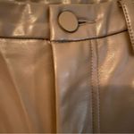PacSun Brown Vegan Leather Flare pants - size XS Photo 4