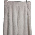 Aerie NWT OFFLINE by White Fleece Elastic Waistband Zipper Pockets Pants Size M Photo 1