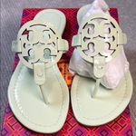 Tory Burch miller naplak leather clr meadow mist/400. size6 Photo 0